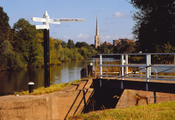 Worcester Marina in Worcestershire